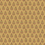 G P & J BAKER - POPPY SPRIG- OCHRE - Wallcovering by the Roll