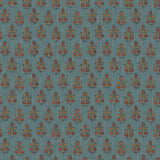 G P & J BAKER - POPPY SPRIG- DENIM - Wallcovering by the Roll