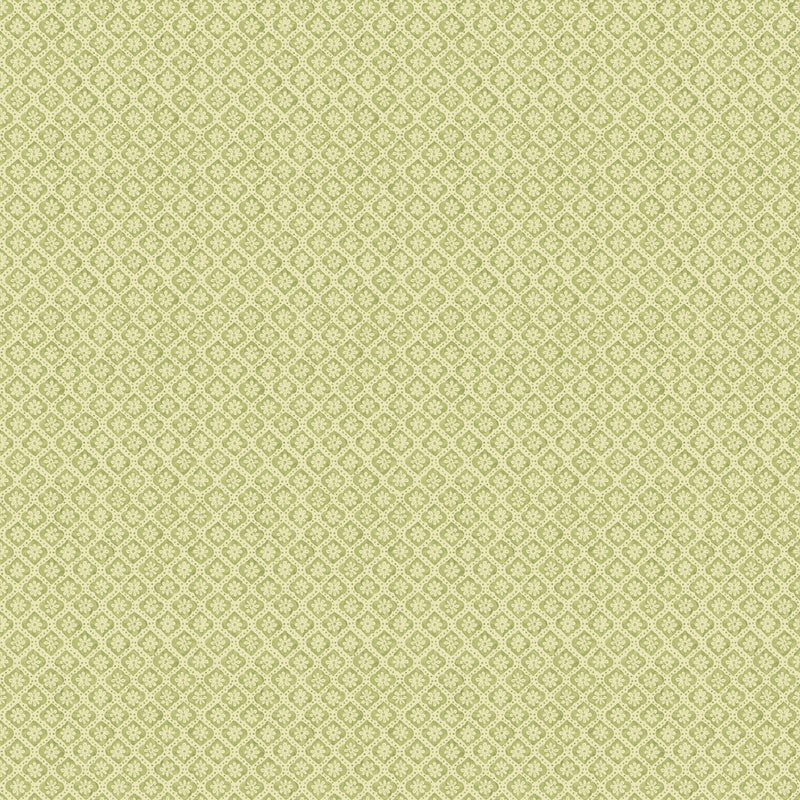 G P & J BAKER - INDUS FLOWER- GREEN - Wallcovering by the Roll GREEN