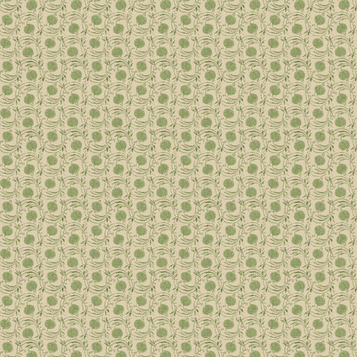 G P & J BAKER - SEED POD- GREEN - Wallcovering by the Roll GREEN