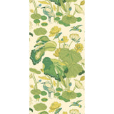 G P & J BAKER - NYMPHEUS- EMERALD - Wallcovering by the Roll