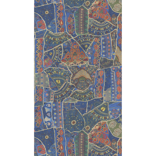 G P & J BAKER - FRONT ROW- JEWEL BLUE - Wallcovering by the Roll JEWEL BLUE
