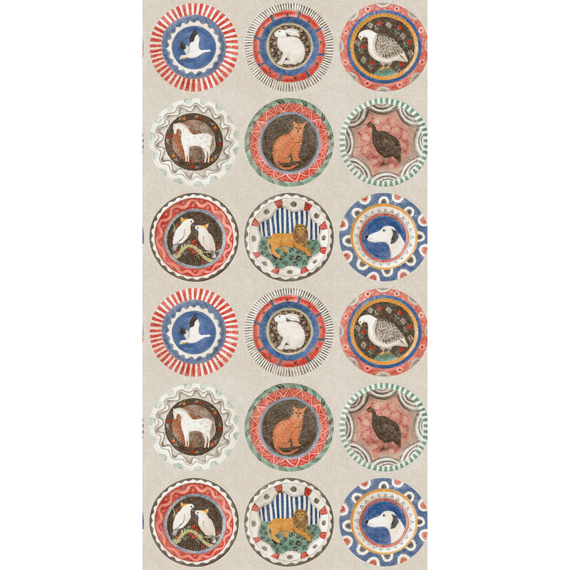G P & J BAKER - ROBINA'S DINNER PARTY- JEWEL - Wallcovering by the Roll JEWEL