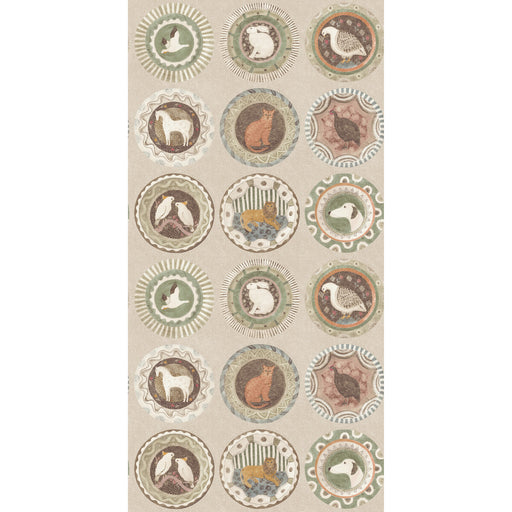 G P & J BAKER - ROBINA'S DINNER PARTY- SAGE - Wallcovering by the Roll SAGE