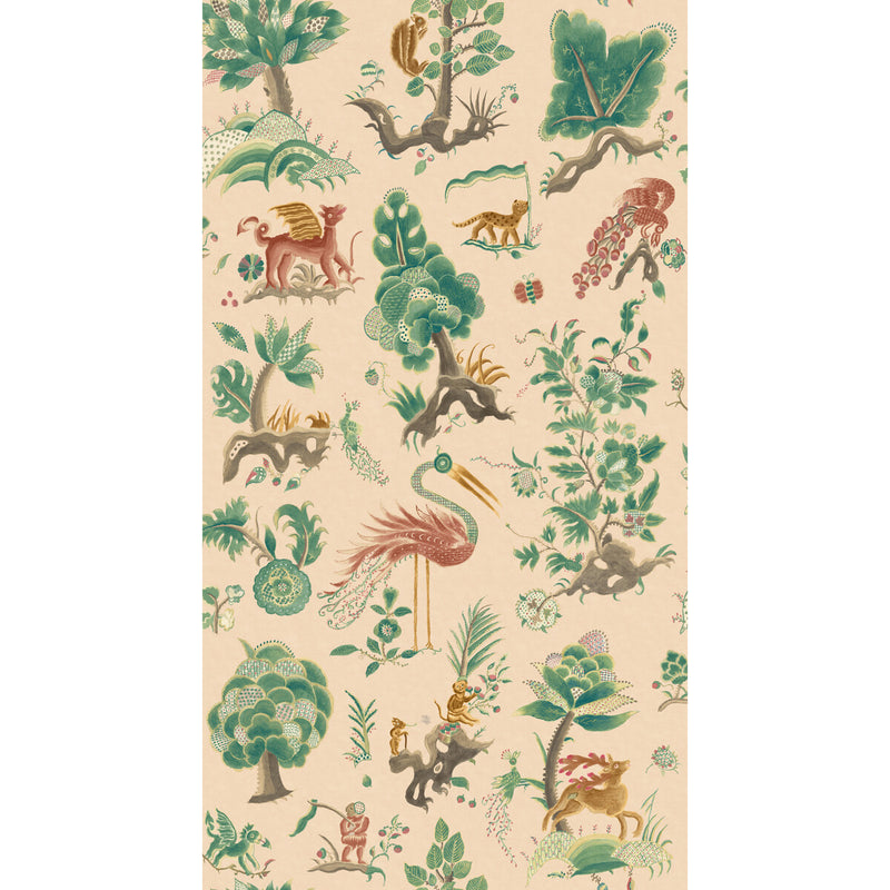 G P & J BAKER - GERTRUDE- PLASTER - Wallcovering by the Roll PLASTER