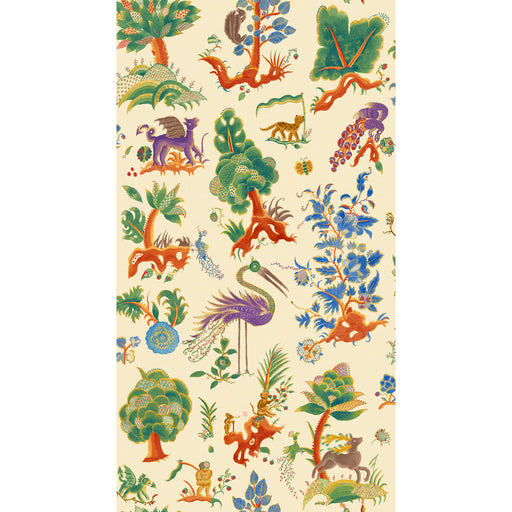 G P & J BAKER - GERTRUDE- JEWEL - Wallcovering by the Roll JEWEL