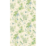 G P & J BAKER - ORIENTAL BIRD- GREEN/BLUE - Wallcovering by the Roll