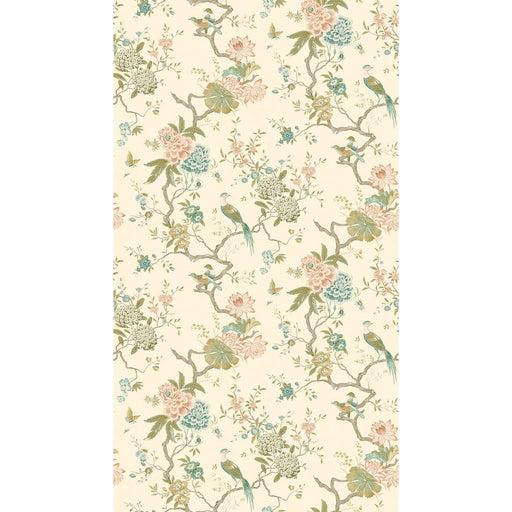 G P & J BAKER - ORIENTAL BIRD- ANTIQUE - Wallcovering by the Roll ANTIQUE