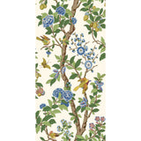 G P & J BAKER - ELDON- GREEN/BLUE - Wallcovering by the Roll
