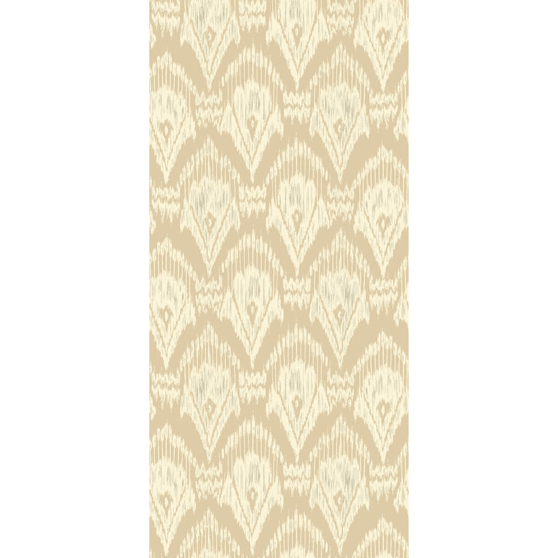 G P & J BAKER - ZARABAND- STONE - Wallcovering by the Roll STONE