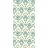 G P & J BAKER - ZARABAND- AQUA - Wallcovering by the Roll