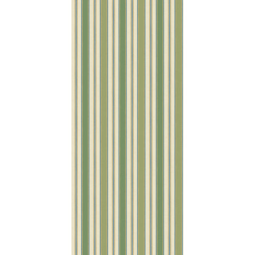 G P & J BAKER - MELBOURNE STRIPE- GREEN/BLUE - Wallcovering by the Roll GREEN/BLUE