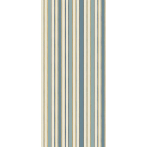 G P & J BAKER - MELBOURNE STRIPE- BLUE - Wallcovering by the Roll BLUE