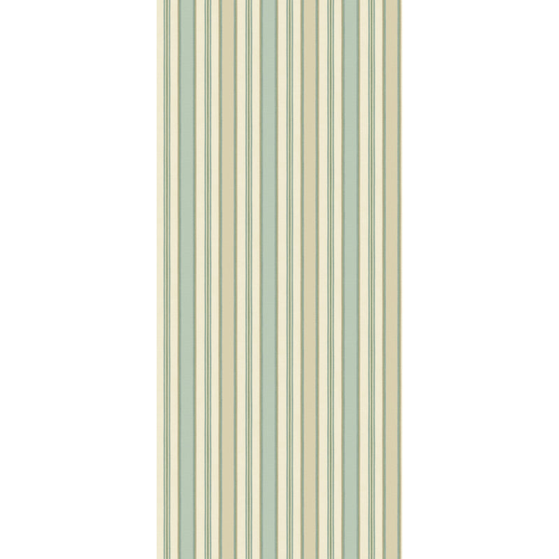 G P & J BAKER - MELBOURNE STRIPE- AQUA - Wallcovering by the Roll AQUA