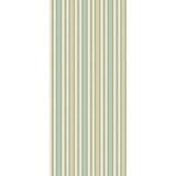 G P & J BAKER - MELBOURNE STRIPE- AQUA - Wallcovering by the Roll