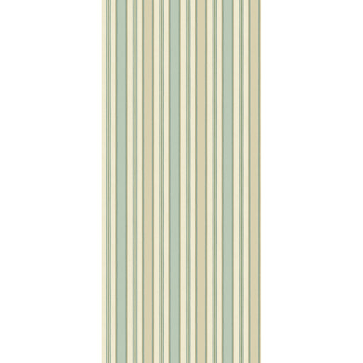 G P & J BAKER - MELBOURNE STRIPE- AQUA - Wallcovering by the Roll AQUA