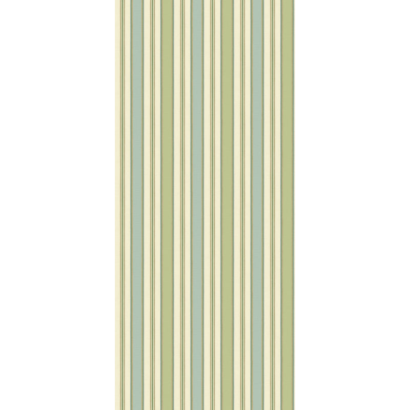 G P & J BAKER - MELBOURNE STRIPE- WILLOW - Wallcovering by the Roll WILLOW