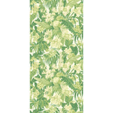 G P & J BAKER - TROPICAL FLORAL- GREEN - Wallcovering by the Roll