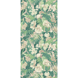 G P & J BAKER - TROPICAL FLORAL- BLUSH/GREEN - Wallcovering by the Roll