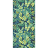G P & J BAKER - TROPICAL FLORAL- INDIGO/TEAL - Wallcovering by the Roll