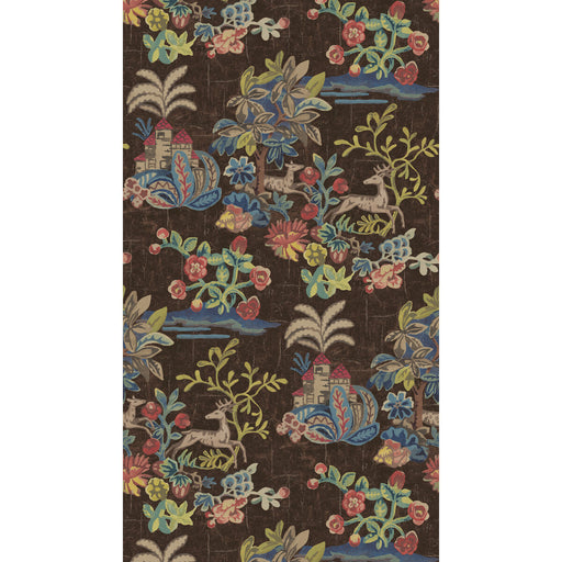 G P & J BAKER - KNIGHT'S TALE- COCOA - Wallcovering by the Roll COCOA