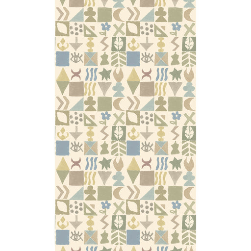 G P & J BAKER - POTATO PRINT- SAGE - Wallcovering by the Roll SAGE