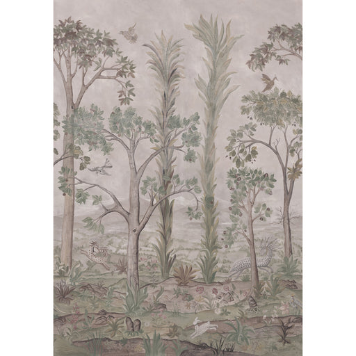 G P & J BAKER - TALL TREES- SOFT GREEN - Wallcovering by the Roll SOFT GREEN
