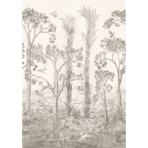 G P & J BAKER - TALL TREES- SEPIA - Wallcovering by the Roll SEPIA
