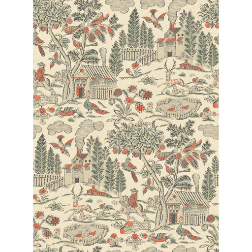 G P & J BAKER - HOME PARK- ANTIQUE - Wallcovering by the Roll ANTIQUE
