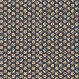 G P & J BAKER - COURT BUTTONS- INDIGO - Wallcovering by the Roll