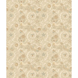 G P & J BAKER - ROYAL COURT- PARCHMENT - Wallcovering by the Roll
