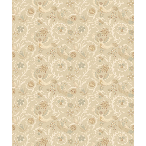 G P & J BAKER - ROYAL COURT- PARCHMENT - Wallcovering by the Roll PARCHMENT