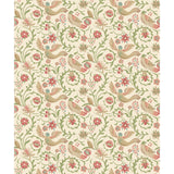 G P & J BAKER - ROYAL COURT- PINK/GREEN - Wallcovering by the Roll