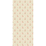 G P & J BAKER - POSY- GREEN/RED - Wallcovering by the Roll