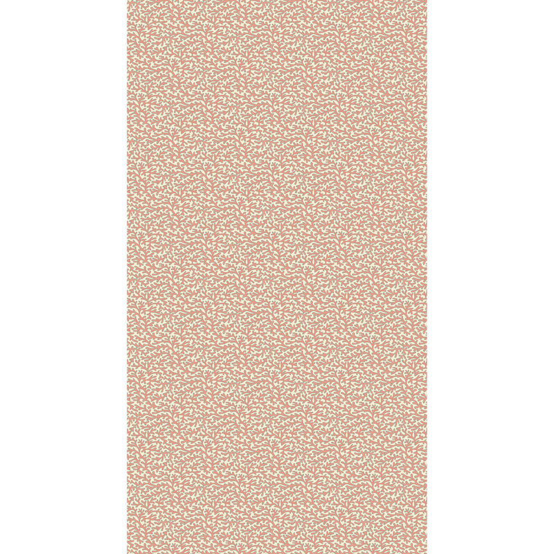 G P & J BAKER - TUFFLEY- SOFT RED - Wallcovering by the Roll SOFT RED