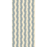 G P & J BAKER - TETBURY STRIPE- INDIGO - Wallcovering by the Roll