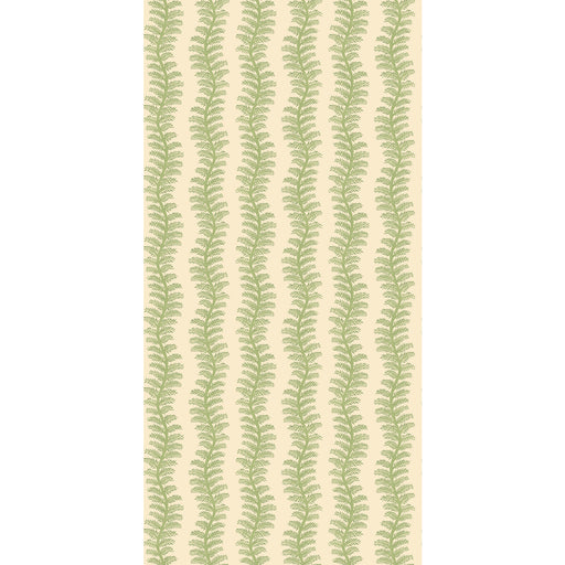 G P & J BAKER - TETBURY STRIPE- LEAF GREEN - Wallcovering by the Roll LEAF GREEN