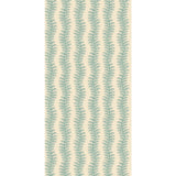 G P & J BAKER - TETBURY STRIPE- TEAL - Wallcovering by the Roll