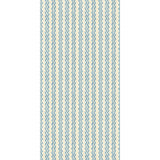 G P & J BAKER - ZIGGY- BLUE - Wallcovering by the Roll