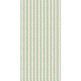 G P & J BAKER - ZIGGY- AQUA - Wallcovering by the Roll