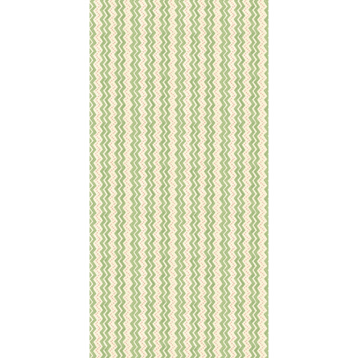 G P & J BAKER - ZIGGY- GREEN - Wallcovering by the Roll GREEN