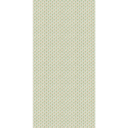 G P & J BAKER - PENNY- AQUA/PINK - Wallcovering by the Roll AQUA/PINK