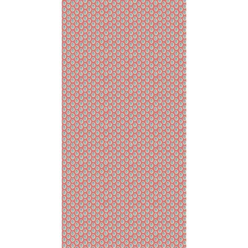 G P & J BAKER - DOTTY- RED/BLUE - Wallcovering by the Roll RED/BLUE