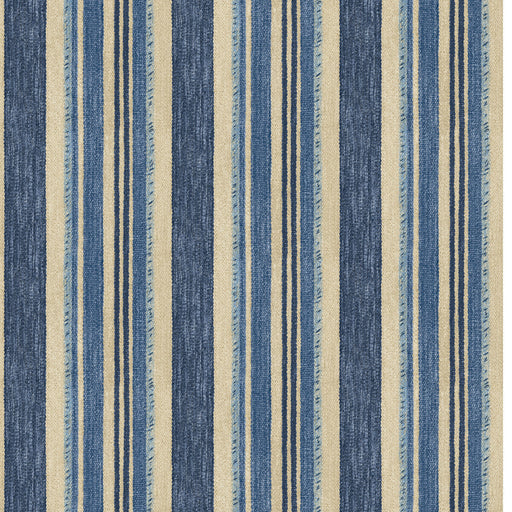 G P & J BAKER - CLOUDLINE- INDIGO - Wallcovering by the Roll INDIGO