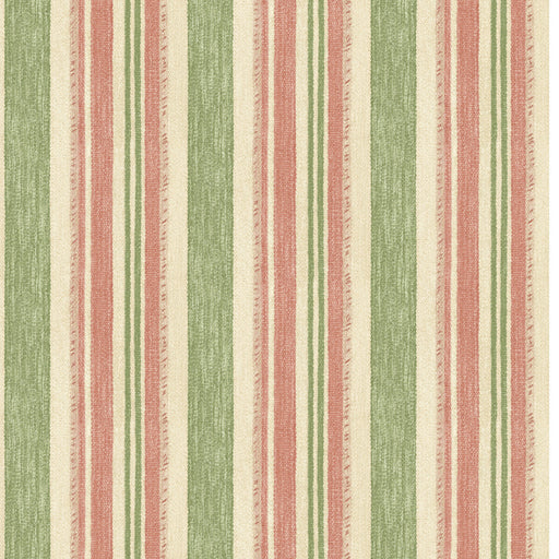 G P & J BAKER - CLOUDLINE- SOFT RED/GREEN - Wallcovering by the Roll SOFT RED/GREEN