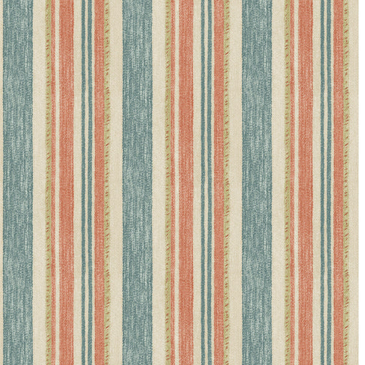 G P & J BAKER - CLOUDLINE- TEAL/SPICE - Wallcovering by the Roll TEAL/SPICE