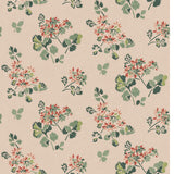 G P & J BAKER - FOREST FLOWER- PLASTER - Wallcovering by the Roll