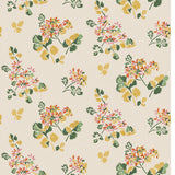 G P & J BAKER - FOREST FLOWER- SPICE/OCHRE - Wallcovering by the Roll