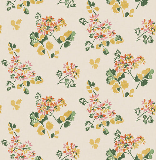 G P & J BAKER - FOREST FLOWER- SPICE/OCHRE - Wallcovering by the Roll SPICE/OCHRE