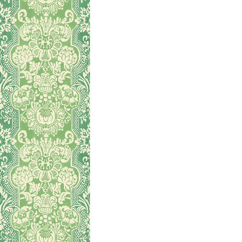 G P & J BAKER - MARIGOLD- GREEN - Wallcovering by the Roll GREEN